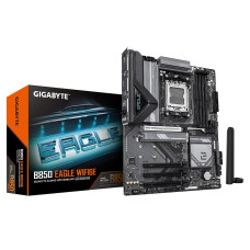 GIGABYTE B850 Eagle WIFI6E AMD AM5 LGA 1718 Motherboard, ATX, DDR5, 3X M.2, PCIe 5.0, USB-C, WIFI6E, 1GbE LAN, EZ-Latch